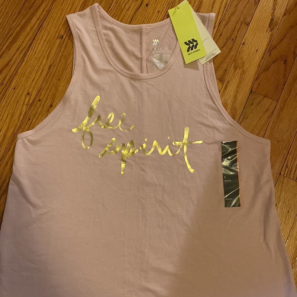 ALL In Motion Size Small Lilac Free Spirit Tank nwt - Picture 2 of 2
